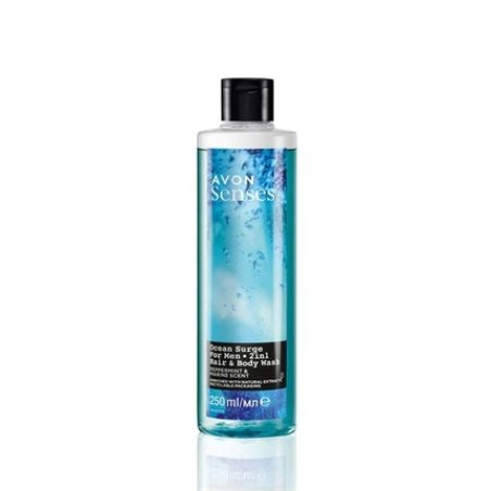 Avon Ocean Surge Shampoo & Shower Gel for Men 250ml