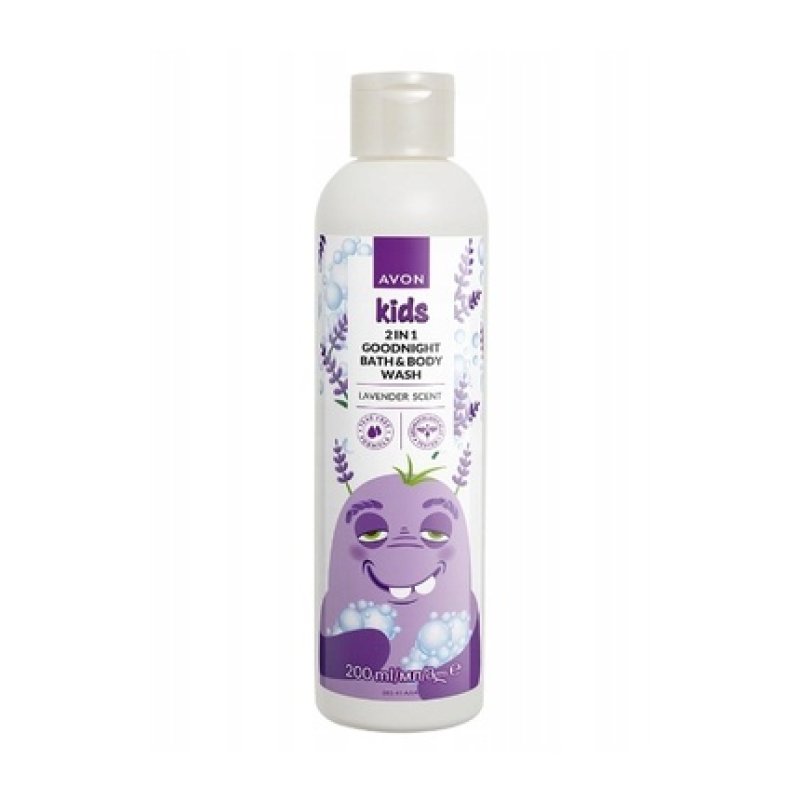 Avon Kids 2 In 1 Body Wash And Bath Lavender - 200 Ml
