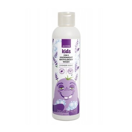 Avon Kids 2 In 1 Body Wash And Bath Lavender - 200 Ml