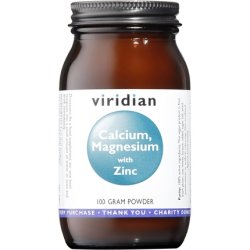 Viridian Calcium Magnesium Zinc Powder 100g