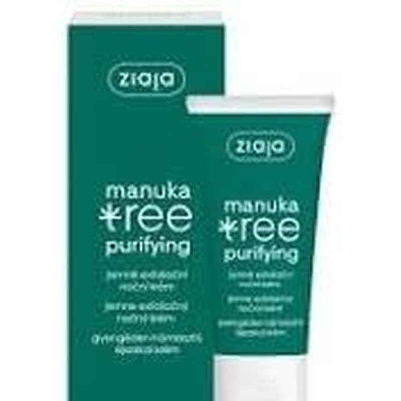 Night Cream Gently Exfoliating Manuka Tree Purifying 50ml