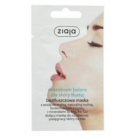 Ziaja Microbiome Balance Face Mask For Oily Skin - 7 Ml