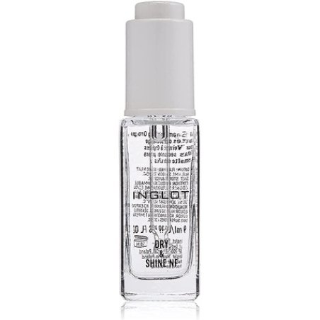 Inglot Dry Shine Drops Nail Polish - 9 Ml With Quick Drying Time And Long-Lasting Glossy Finish