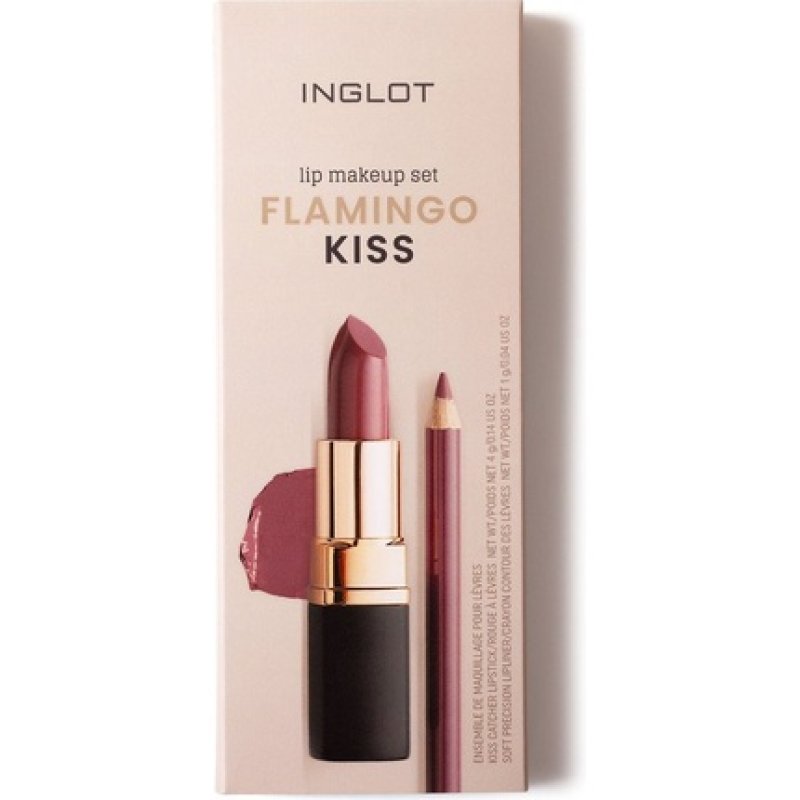 Inglot Lip Makeup Set Flamingo Kiss