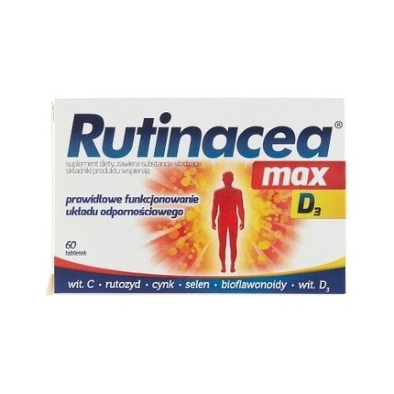 Rutinacea Max D3 Immunity Support 60 Tabs