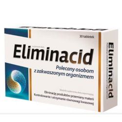 Eliminacid 30 Tablets Water Excretion Acid Balance Kidney Detox