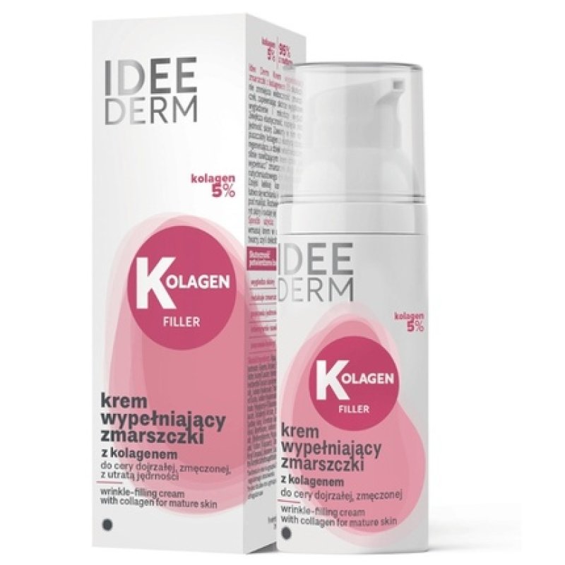 Idee Derm Collagen Filling Cream 5%, 50 Ml - Anti-Aging Skin Care