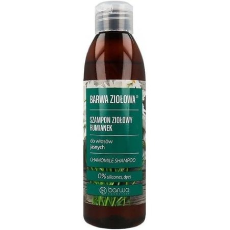 Barwa Herbal Chamomile Shampoo for Light Hair 0% Silicones and Dyes 250ml
