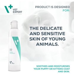 VET EXPERT Puppy Shampoo - shampoo for puppies and kittens - 250 ml