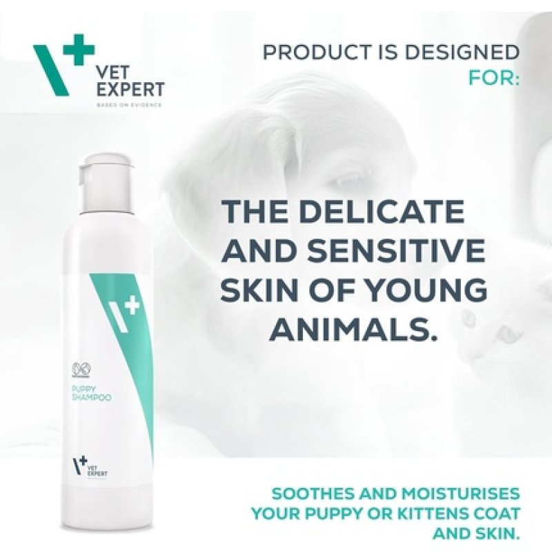 VET EXPERT Puppy Shampoo - shampoo for puppies and kittens - 250 ml