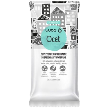 Luba Universal Antibacterial Wipes With Vinegar - 24 Pieces