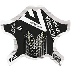 Victoria Vynn Nail Forms Black 50pcs