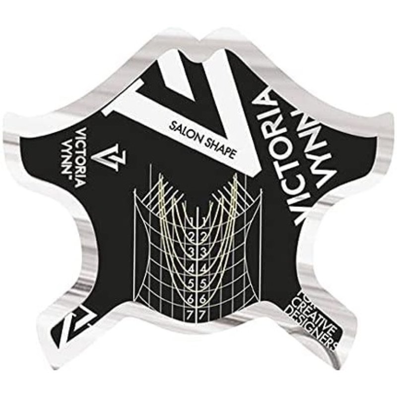 Victoria Vynn Nail Forms Black 50pcs