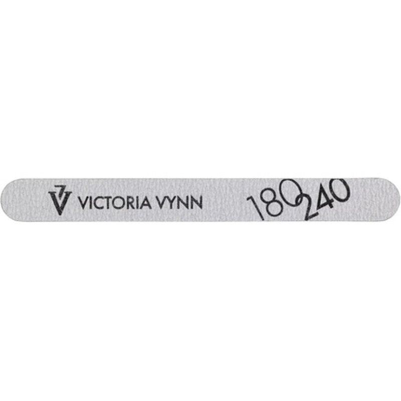 Victoria Vynn Double Sided Nail File Emery Board Nail Styling Manicure Tools 180/240 White Straight