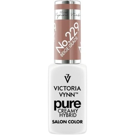 VICTORIA VYNN Pure Creamy Hybrid 229 BEIGE GLADE 8ml Voyage Collection