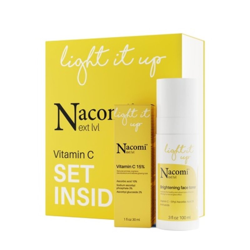 Next Level Vitamin C Brightening Face Toner 100ml Vitamin C 15% 30ml