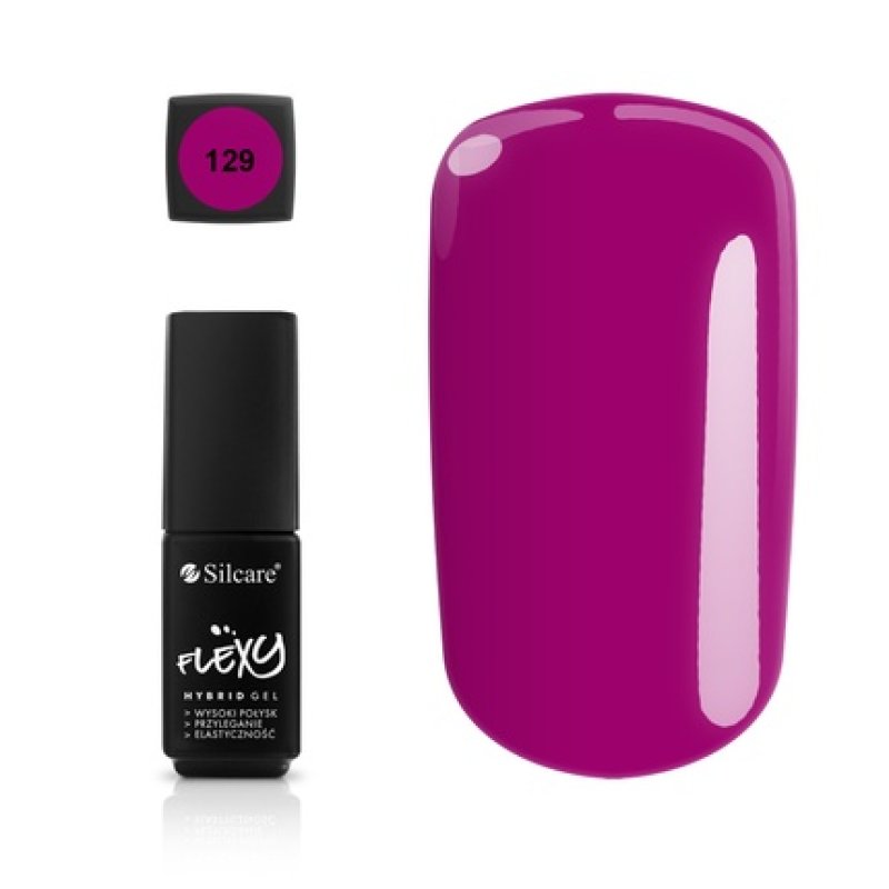 Silcare Flexy Hybrid Gel Nail Polish 129 - 4.5g