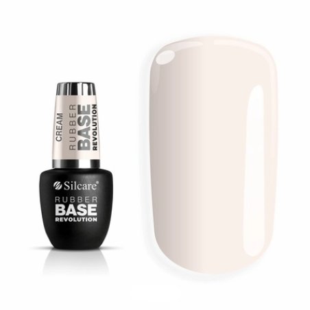 Silcare Rubber Base Revolution Rubber Nail Base Cream 9ml