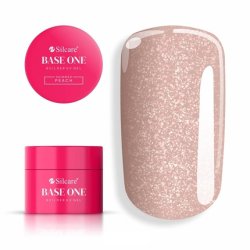 Silcare Base One Builder Gel Shimmer Peach 50g