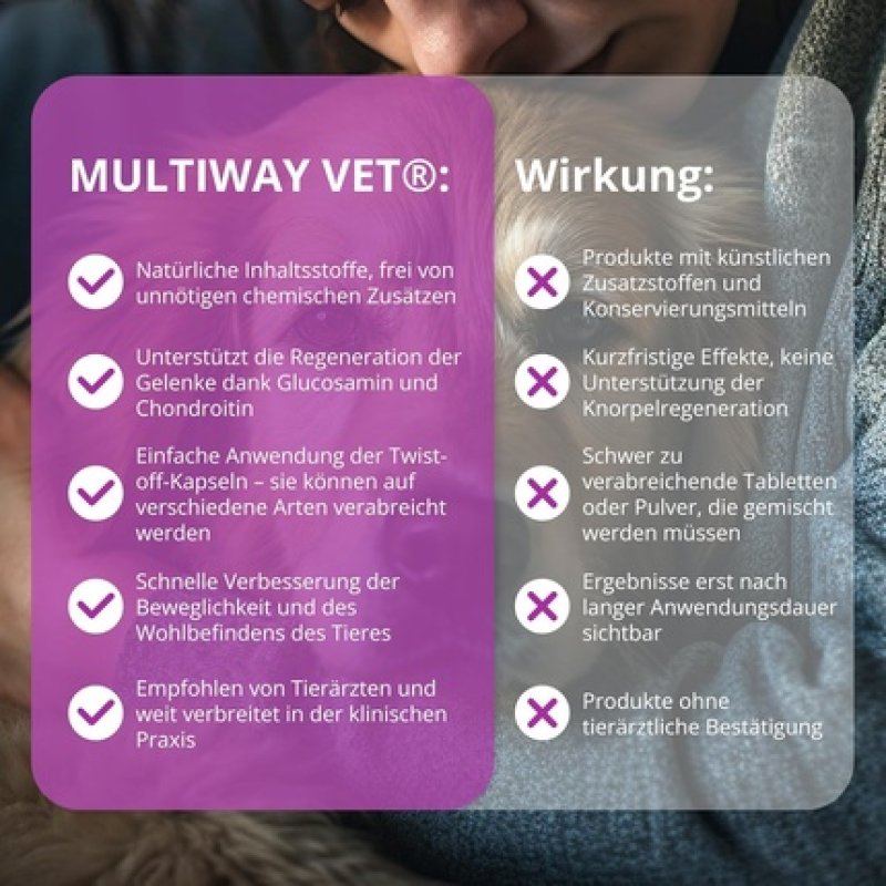 Multiway Vet Osteo Dog Joint Tablets with Glucosamine and Collagen