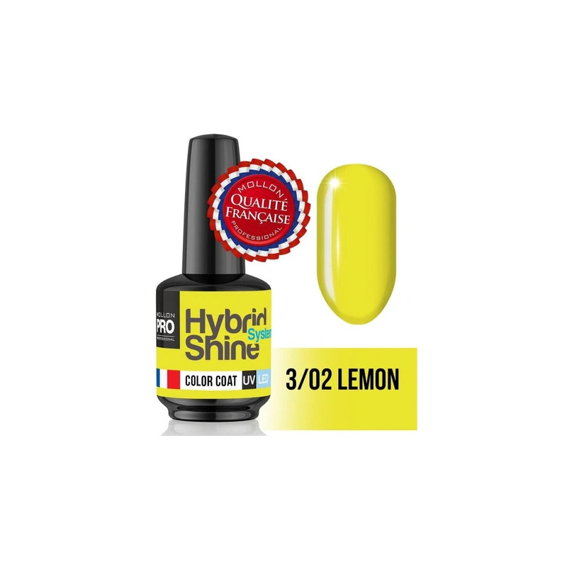 Mollon Pro Mol Hss 3/02 - Semi-Permanent Hybrid Shine Nail Polish