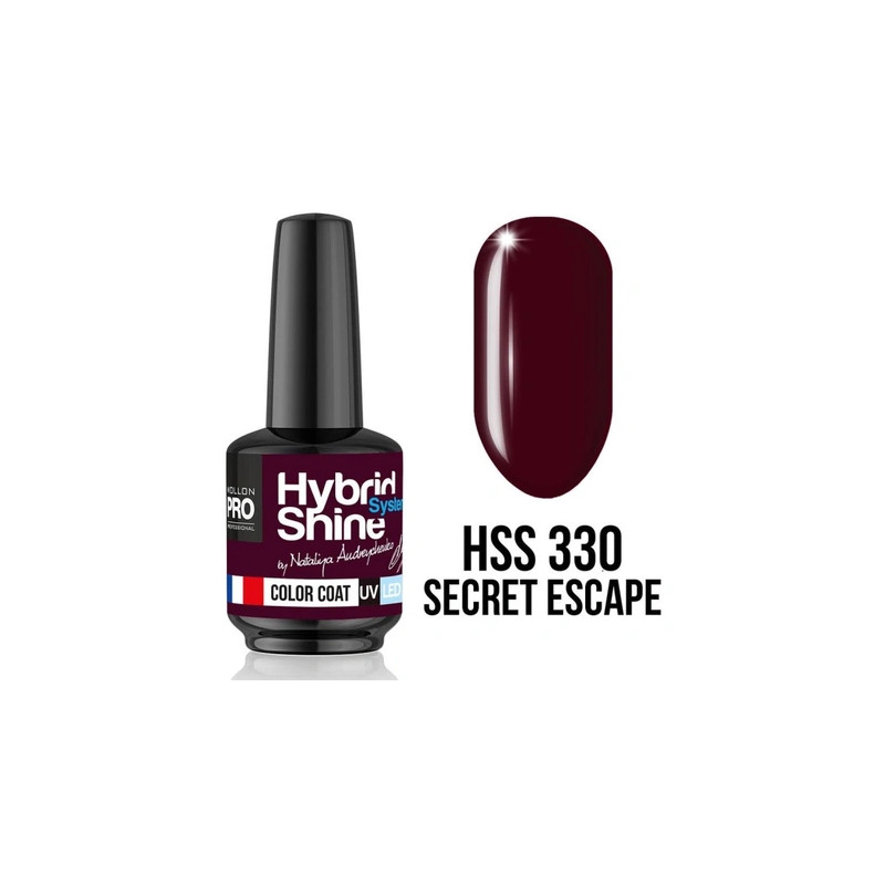 Mollon Pro Mol Hss 330 Red Passion - Semi-Permanent Hybrid Nail Polish