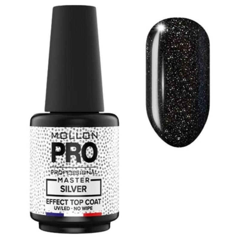 Mollon Pro Master Silver Top Coat 10ml
