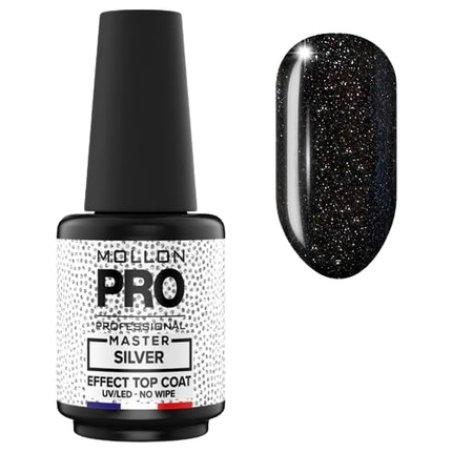 Mollon Pro Master Silver Top Coat 10ml