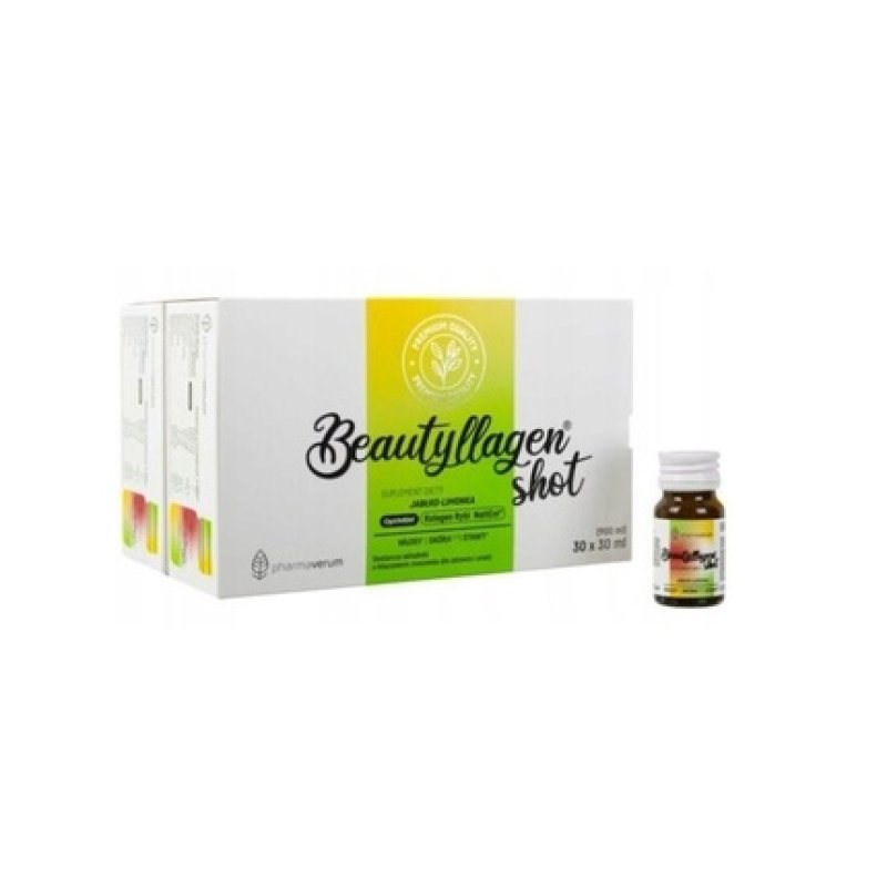 Beautyllagen Shot Apple-Lime, 30 X 30 Ml