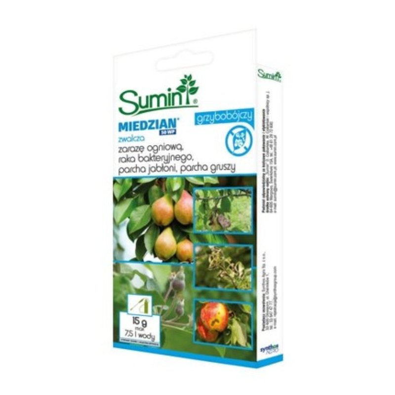 Fungicide Copper 50 WP 15g Against Fire Blight and Scab