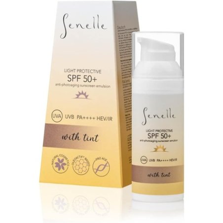 Light SPF 50 Tinted Protective Cream UVA UVB PA HEV & IR