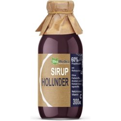 EkaMedica Black Elderberry Syrup with Vitamin C 300ml