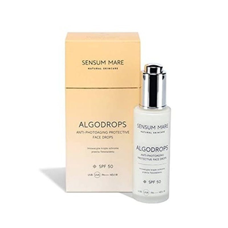 Sensum Mare ALGODROPS Innovative Protective Drops Against Photoaging SPF 50 UVB UVA PA HEV/IR