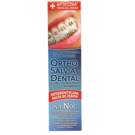 Ortho Salvia Nocturnal Defense Toothpaste Advanced Night Care Formula 75ml