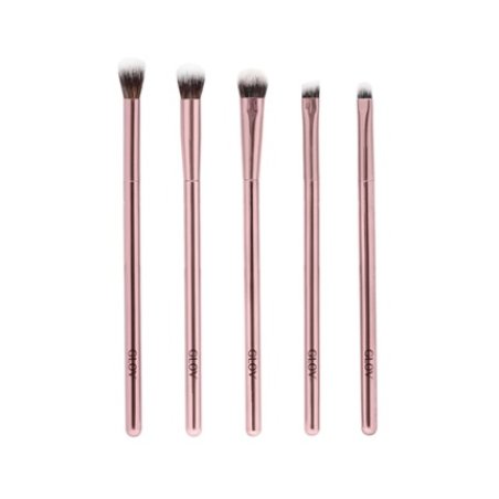 Glov Make Up Brush Set Of 5 Makeup Brushes Pink