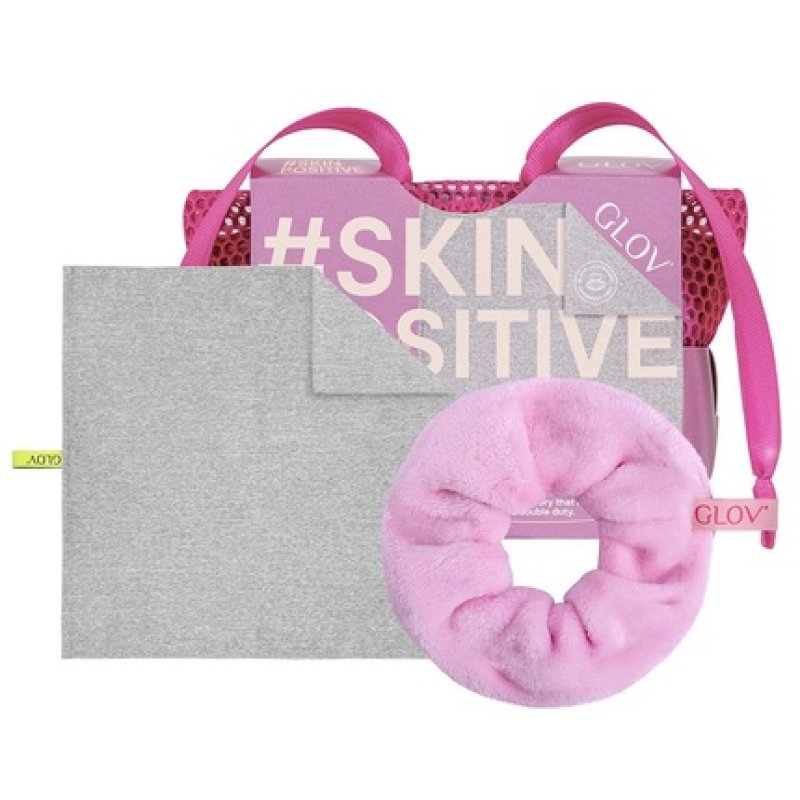 Glovset Skin Positive Gym Towel And Moon Fiber Face Cleansing Scrunchie