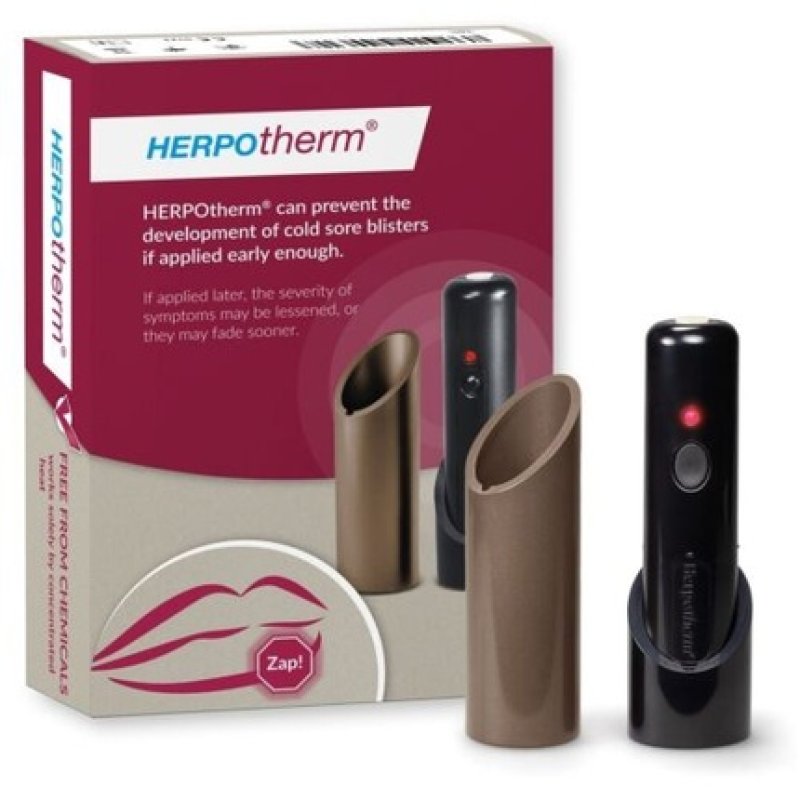 Herpotherm Electronic Lipstick for Cold Sores and Herpes Treatment