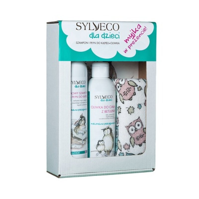 Sylveco Kids Gentle Hair And Body Care Set With Betulin - 2 X 300ml