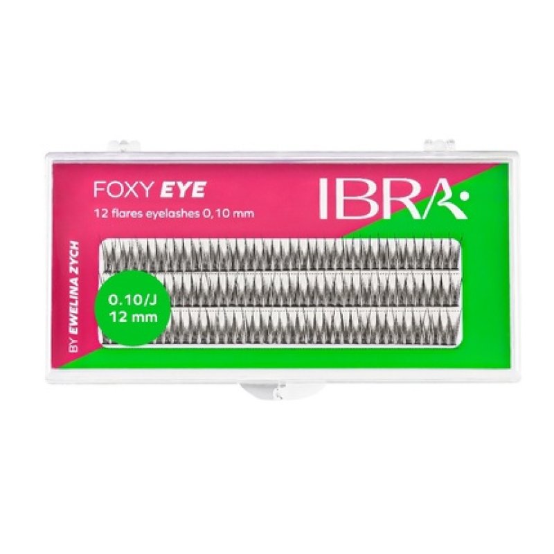 Ibrafoxy Eye Lash Clusters 12mm 120 Pieces