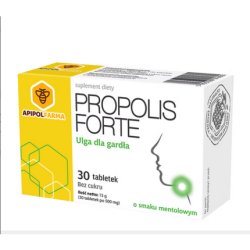 Propolis Forte 30 Lozenges for Sore Throat Dryness and Scratching B-Vitamins