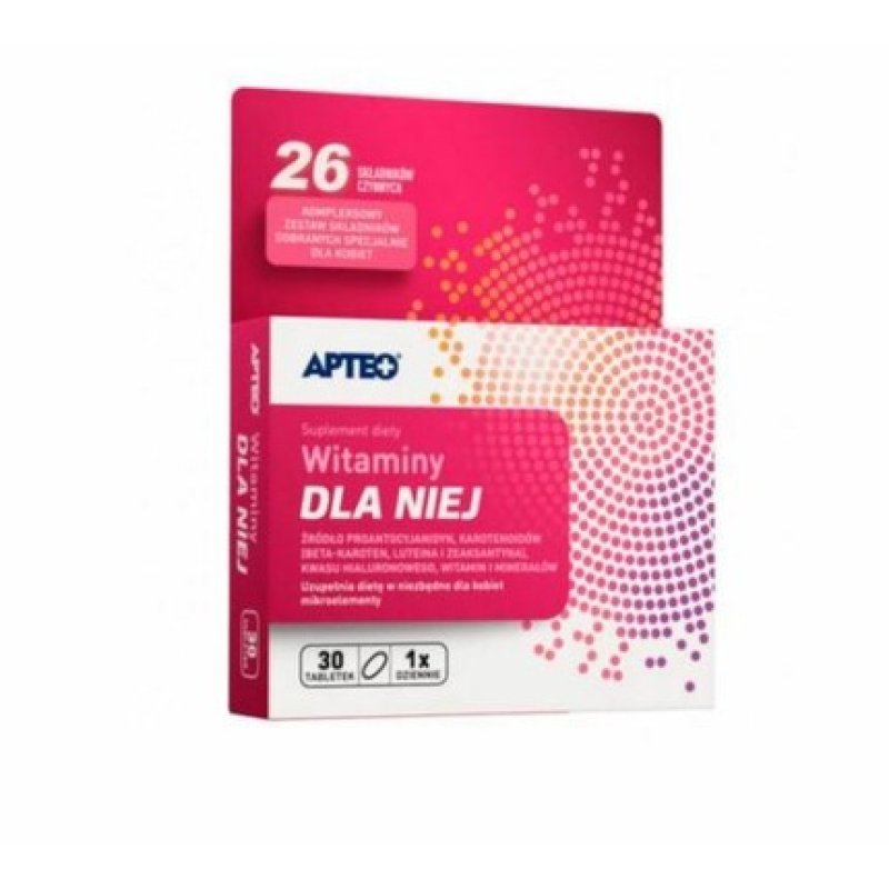 Witaminy Dla Niej Vitamins for Women 30 Tablets - Skin, Hair, Eyes, Stress