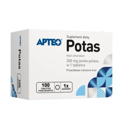 Apteo Potassium - 100 Tablets