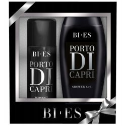 Bi-Es Porto Di Capri Deodorant And Shower Gel Set - 150ml Deodorant & 250ml Shower Gel