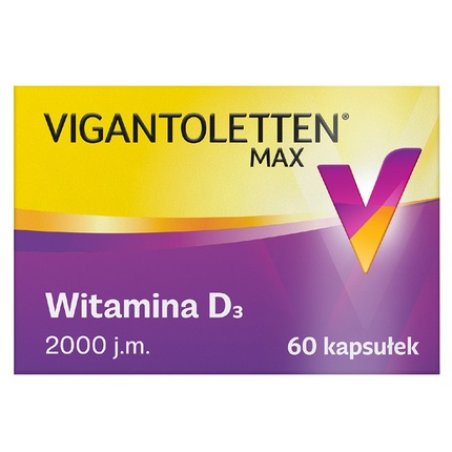 Vigantoletten Max Capsules 2000 International Units - 60 Capsules