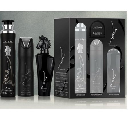 Lattafa Maahir Black Edition Gift Set 100ml