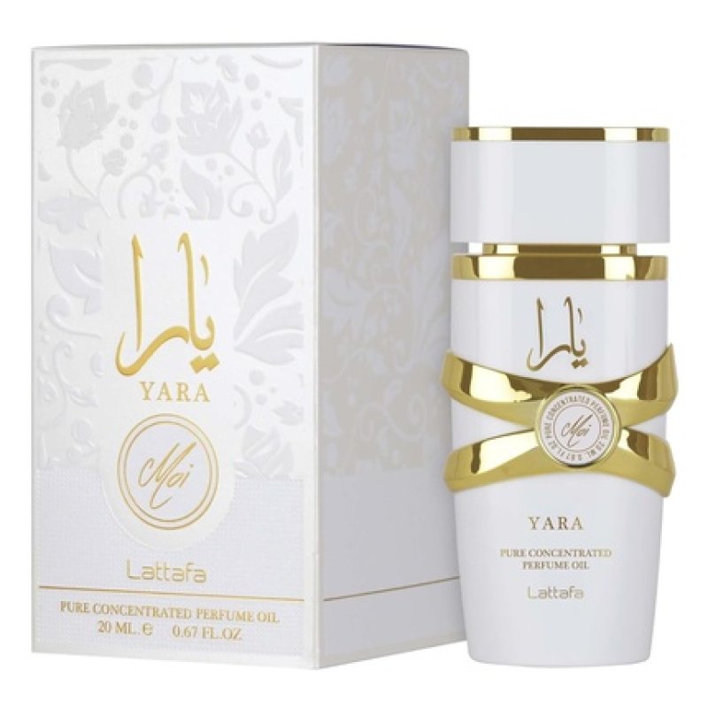 Lattafa Yara Moi Pure Concentrated Perfume Oil for Women 0.67 Fl Oz