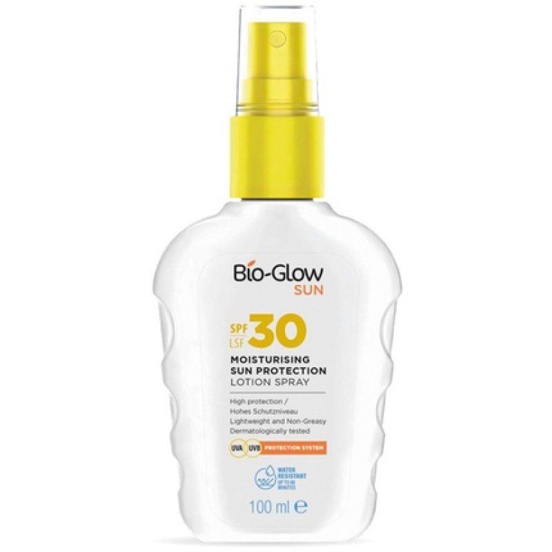 Bioglow Bioglow Sun Spray Spf30 Moisturizing Suncare Spray - 100ml, Water Resistant, Uva Uvb Protection