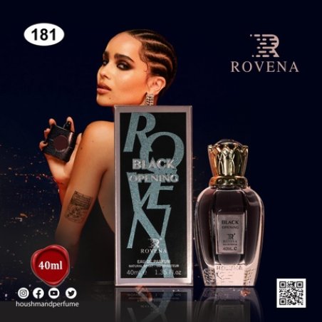 Rovena Black Opening Eau De Parfum 40ml