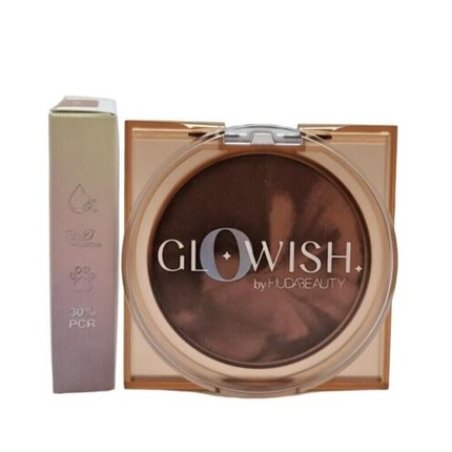 Huda Beauty Glowish Soft Radiance Vegan Bronzing Powder 0.28 Oz