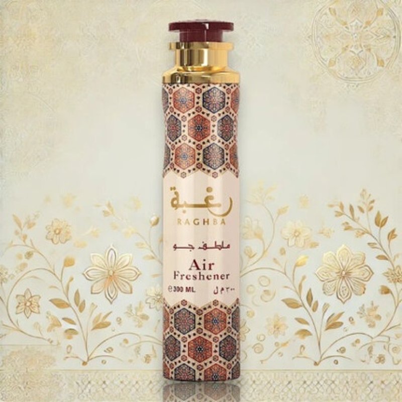 Lattafa Raghba Room Spray 300ml Oriental Fresh Fragrance